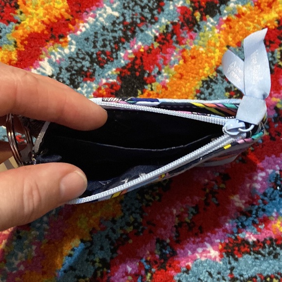 Vera Bradley Butterfly By RFID Deluxe Zip Id Case NWT - Picture 3 of 4